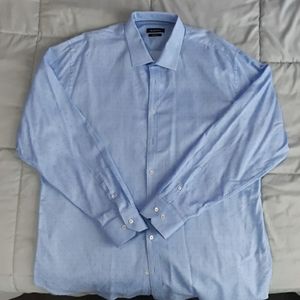 Men's bugatchi classic fit long sleeve dress shirt